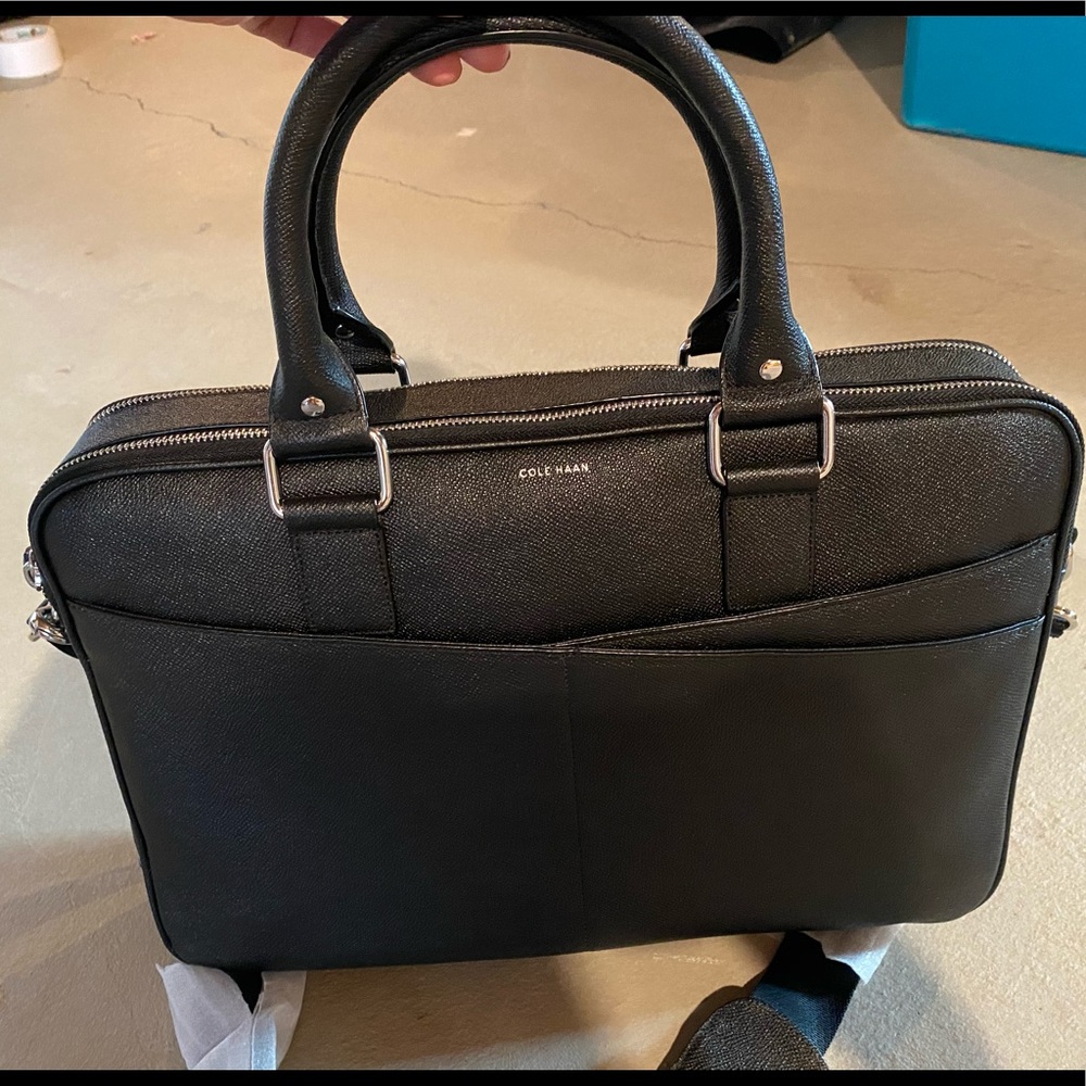 New Cole Haan American Airlines briefcase